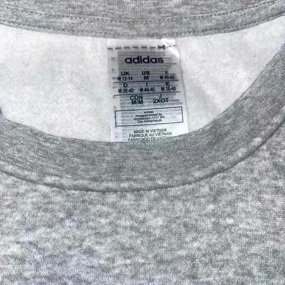 Grey Adidas Sweatshirt - Picture 3 of 3